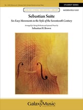 Sebastian Suite Orchestra sheet music cover